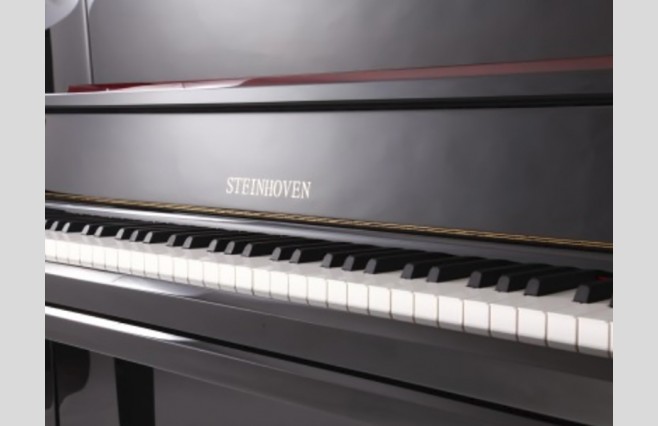 Steinhoven SU125 Polished Ebony Upright Piano - Image 4